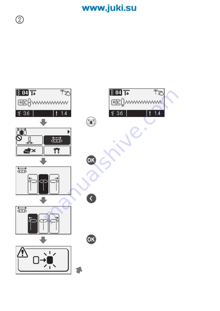 JUKI Exceed F-300 Instruction Manual Download Page 129