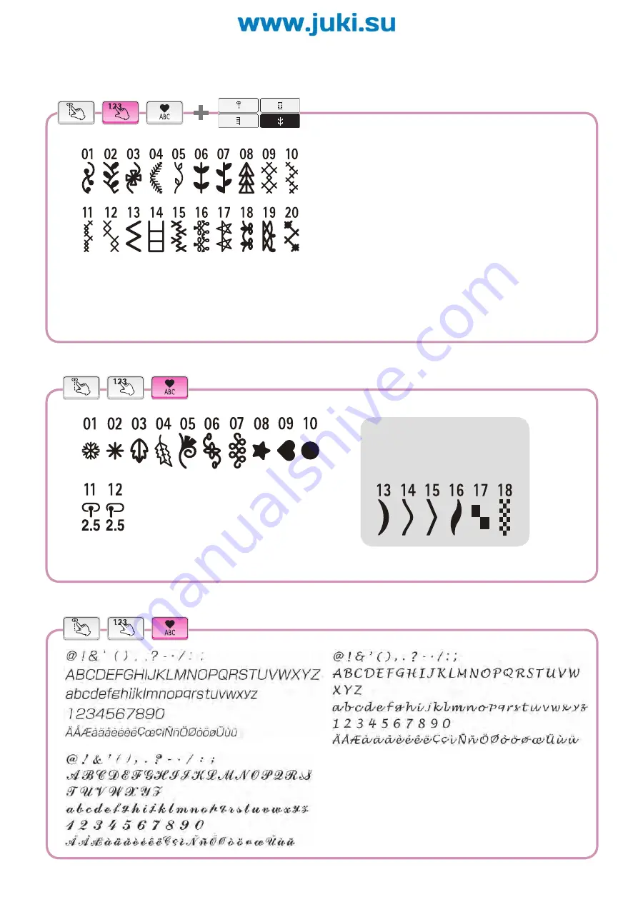 JUKI Exceed F-300 Instruction Manual Download Page 163