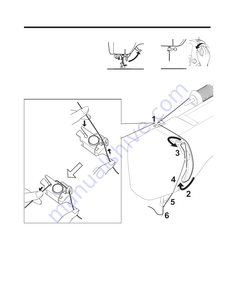 JUKI HZL-35Z Instruction Manual Download Page 28