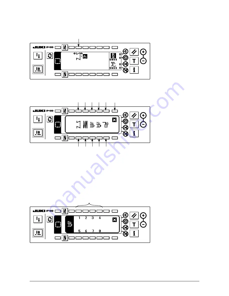 JUKI IP-100 Instruction Manual Download Page 53