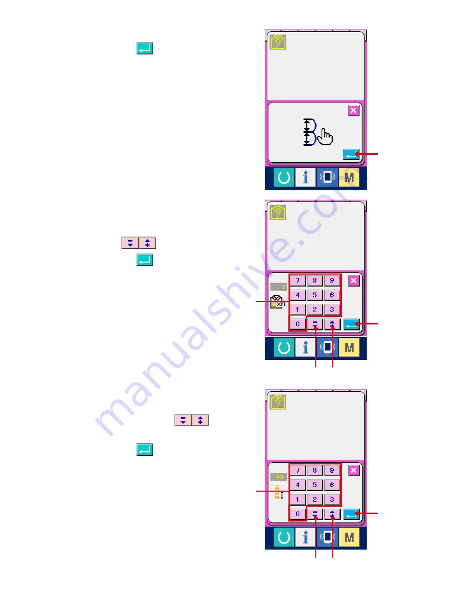 JUKI IP-310/ACF-172-1790 Instruction Manual Download Page 23