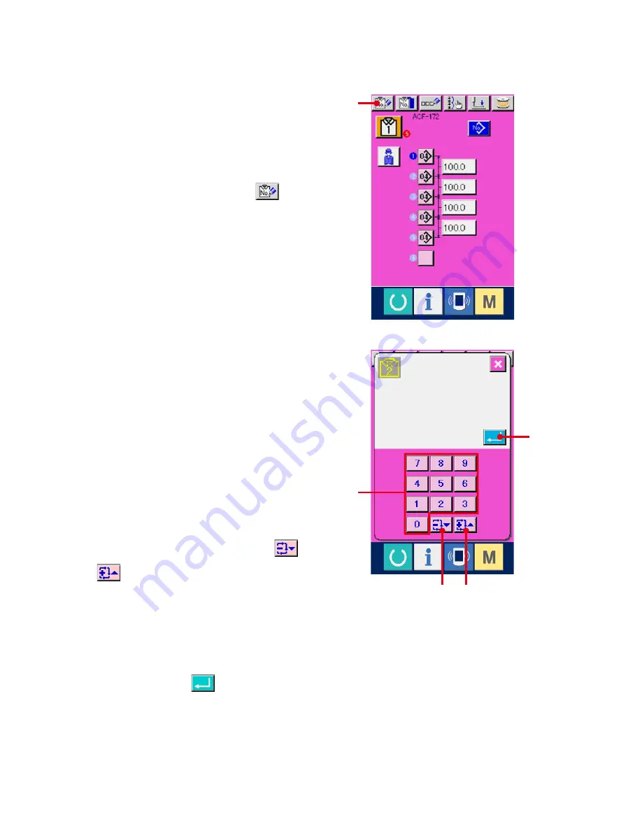 JUKI IP-310/ACF-172-1790 Instruction Manual Download Page 25