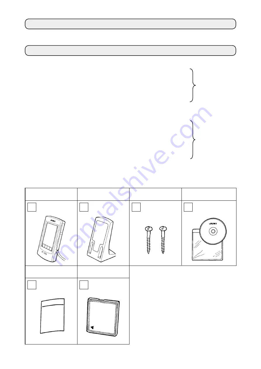 JUKI IP-310 Скачать руководство пользователя страница 3