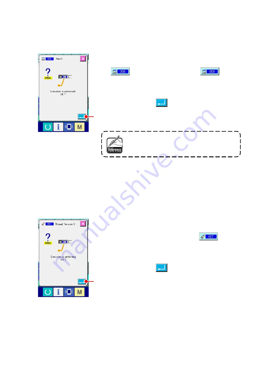 JUKI IP-420 Instruction Manual Download Page 49