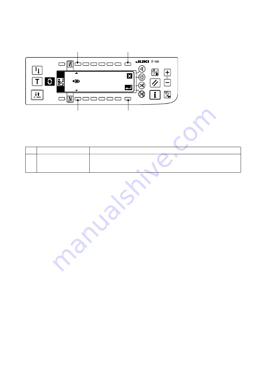 JUKI IT-100 Instruction Manual Download Page 21