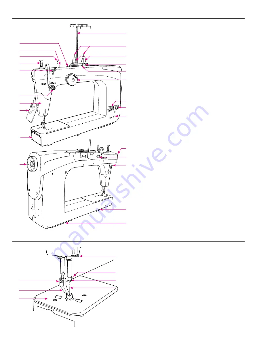 JUKI J-350QVP Instruction Manual Download Page 8