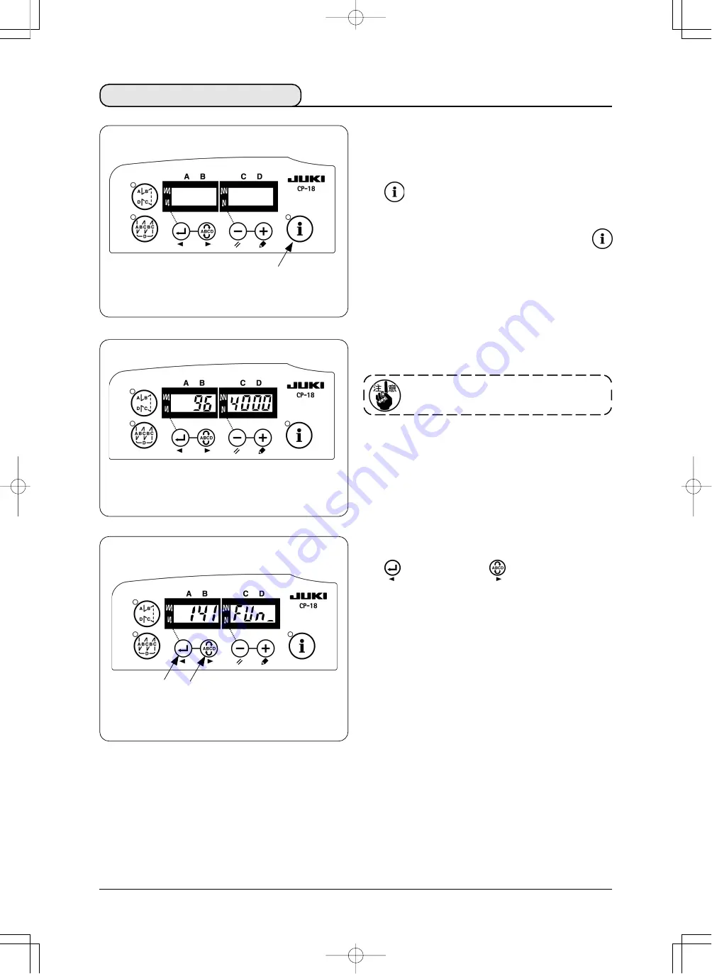 JUKI LB-6 Instruction Manual Download Page 8