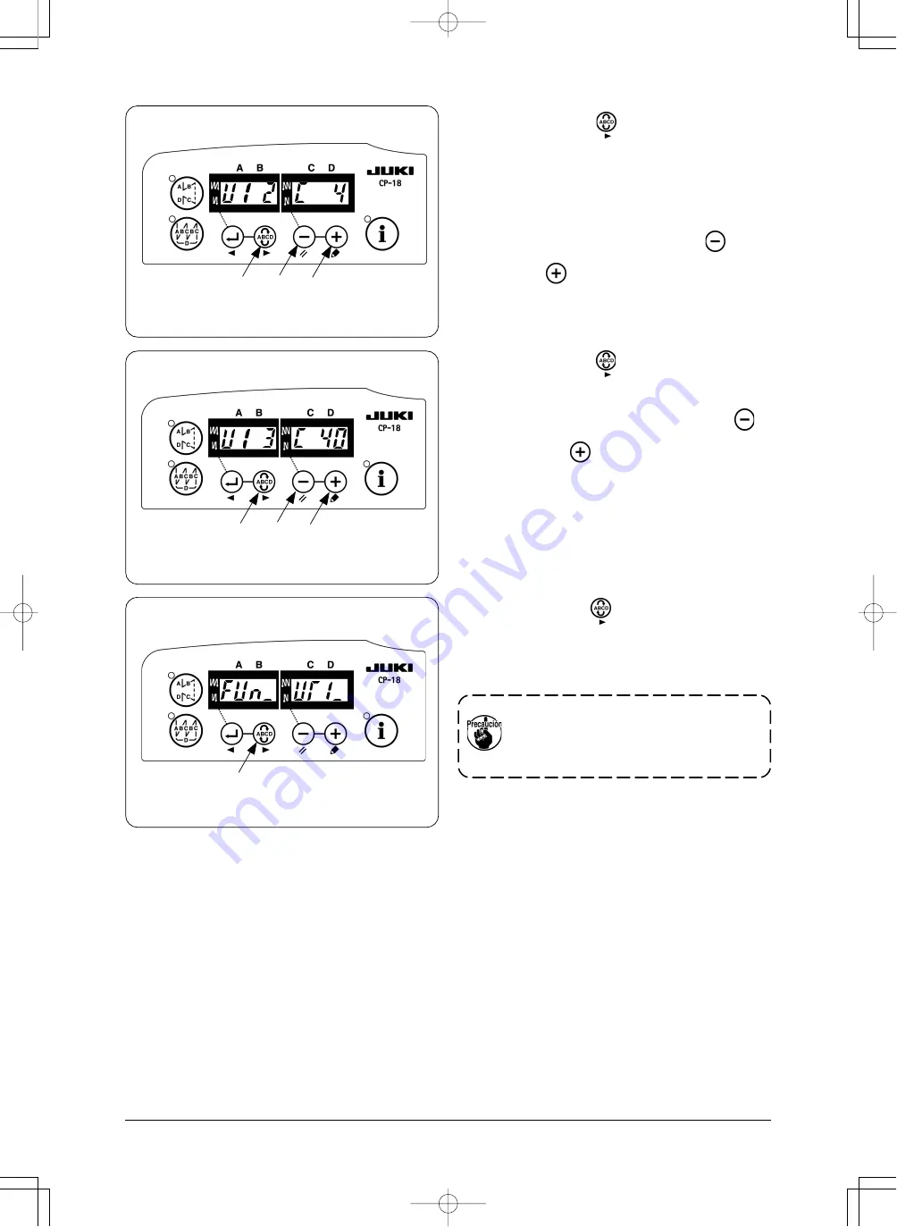 JUKI LB-6 Instruction Manual Download Page 210