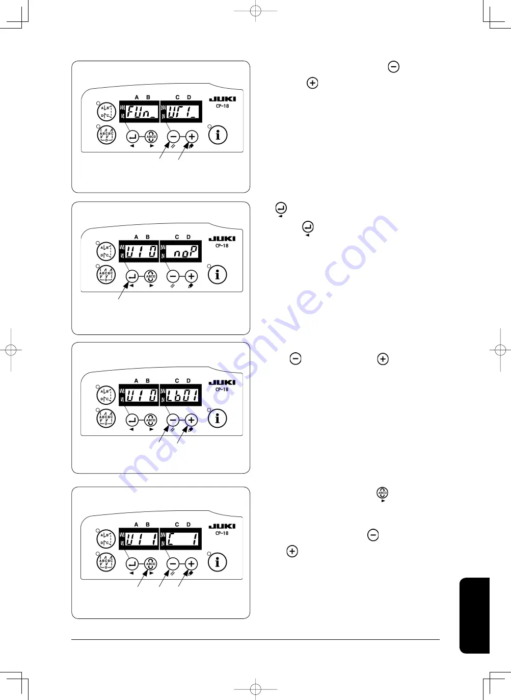 JUKI LB-6 Instruction Manual Download Page 359