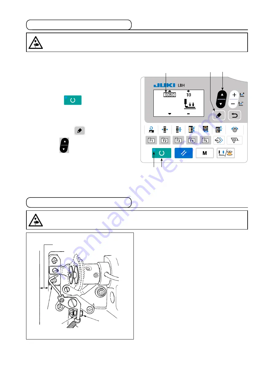 JUKI LBH-1790A Series Instruction Manual Download Page 66