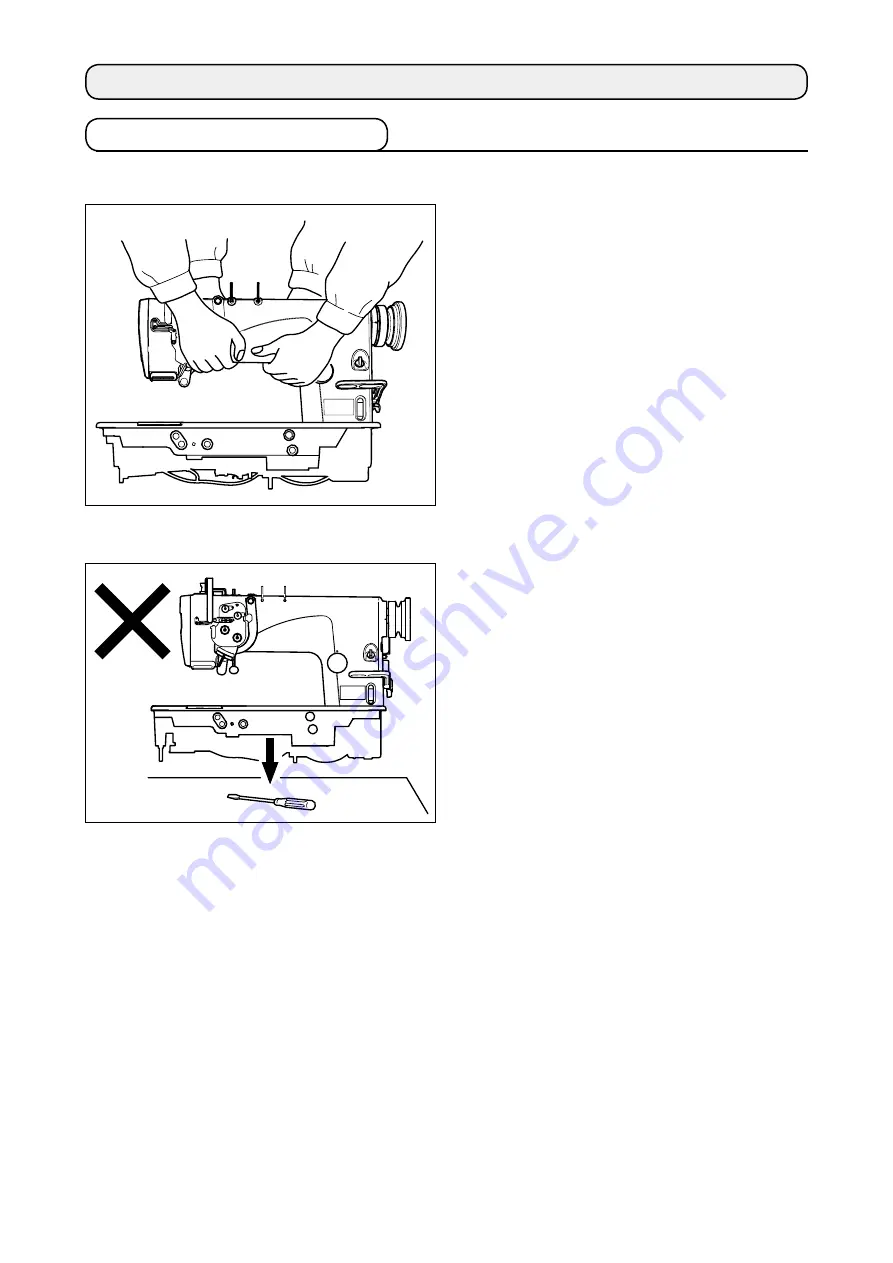 JUKI LH-3500 Series Instruction Manual Download Page 6