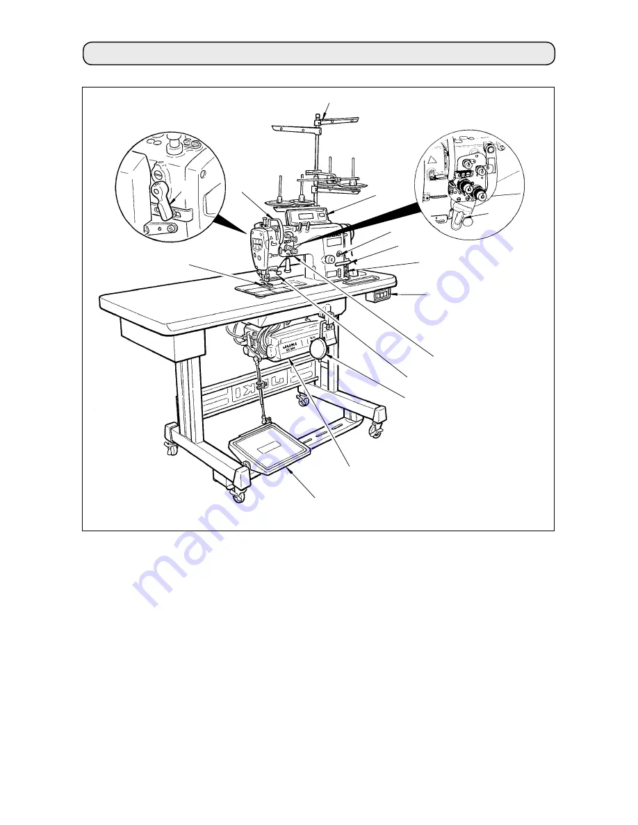 JUKI LH-3528 Скачать руководство пользователя страница 4