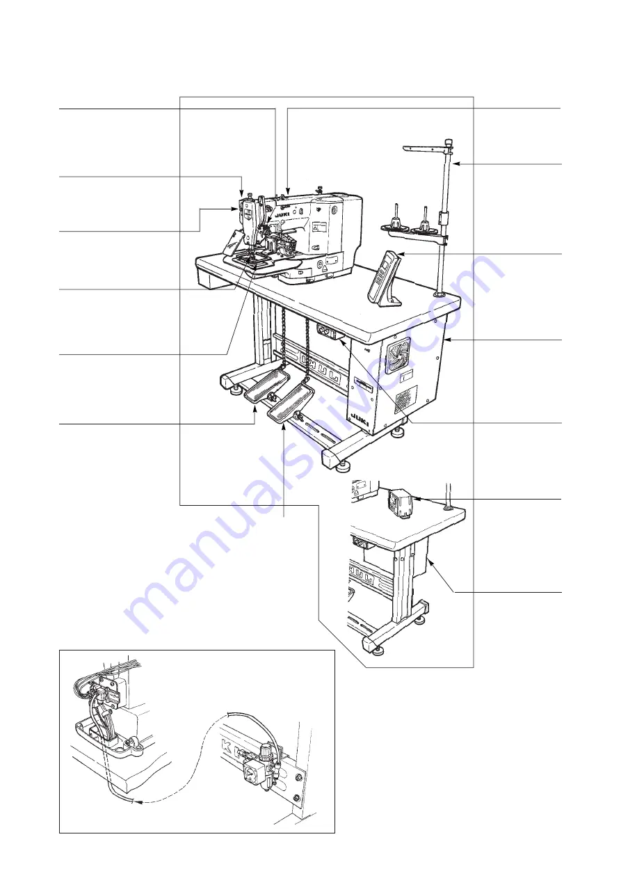 JUKI LK-1910 Engineer'S Manual Download Page 7