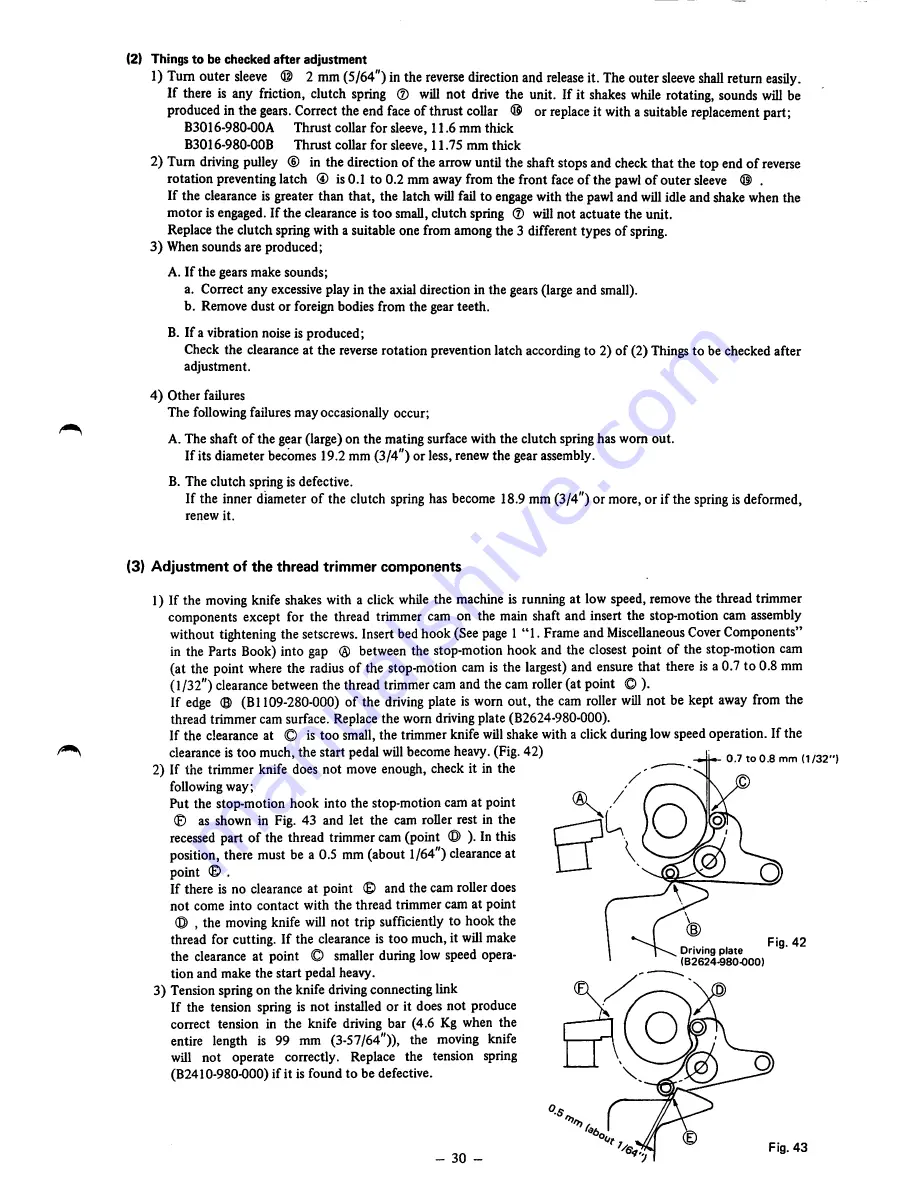 JUKI LK-980 Series Engineer'S Manual Download Page 33