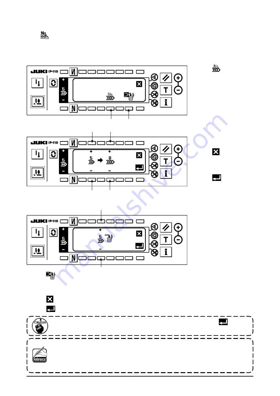 JUKI LZ-2290A/IP-110A/SC-915 Скачать руководство пользователя страница 65