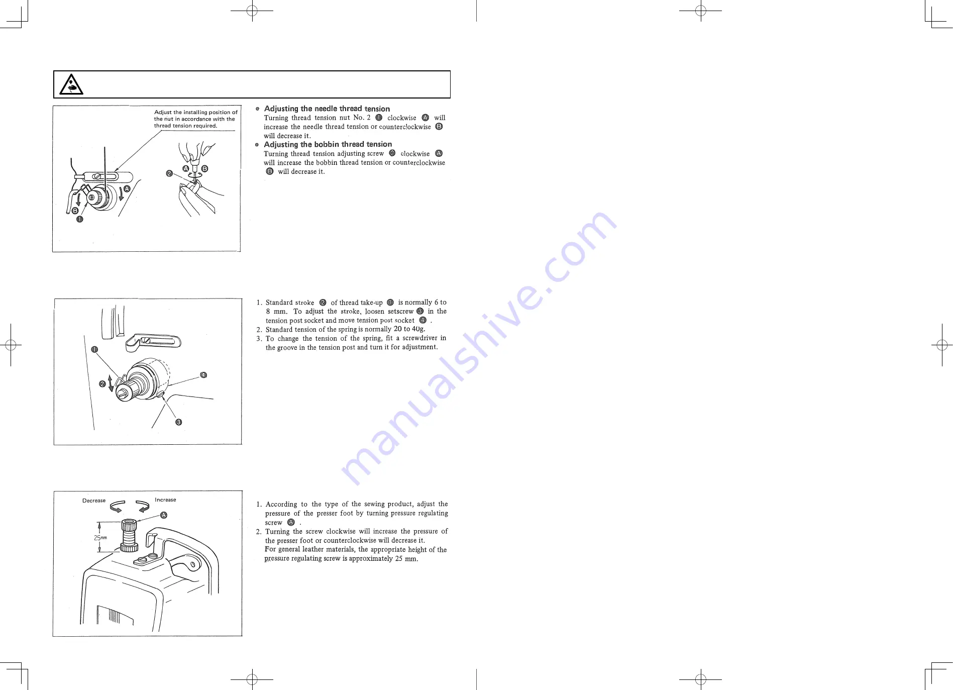 JUKI LZH-1290-4 Instruction Manual Download Page 9