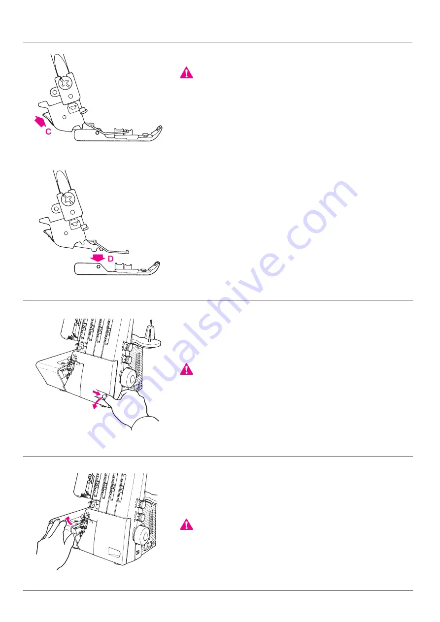 JUKI MO-104DN Instruction Manual Download Page 10