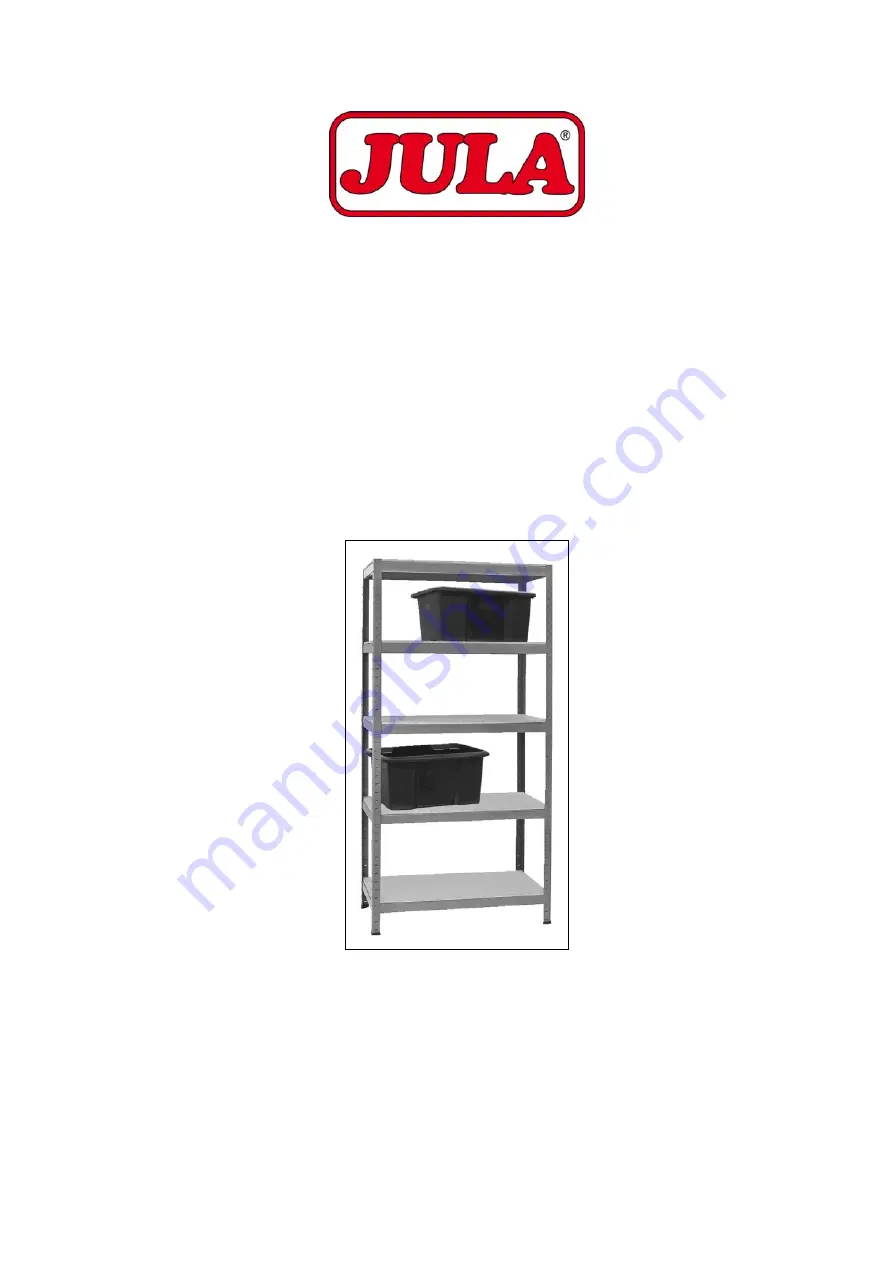 Jula 666-025 Assembly Instructions Download Page 1