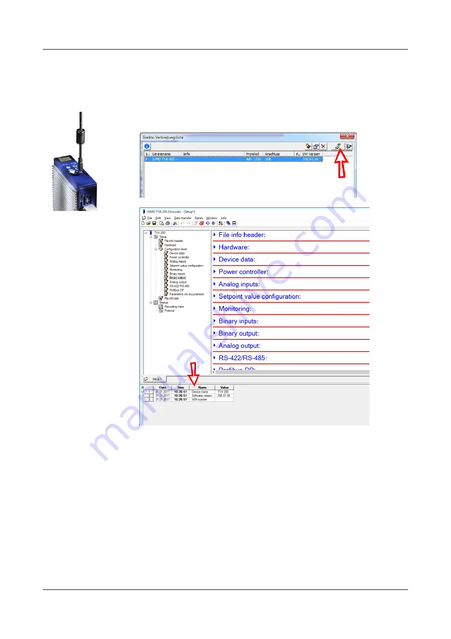 JUMO 709061/8-01-020 Скачать руководство пользователя страница 100