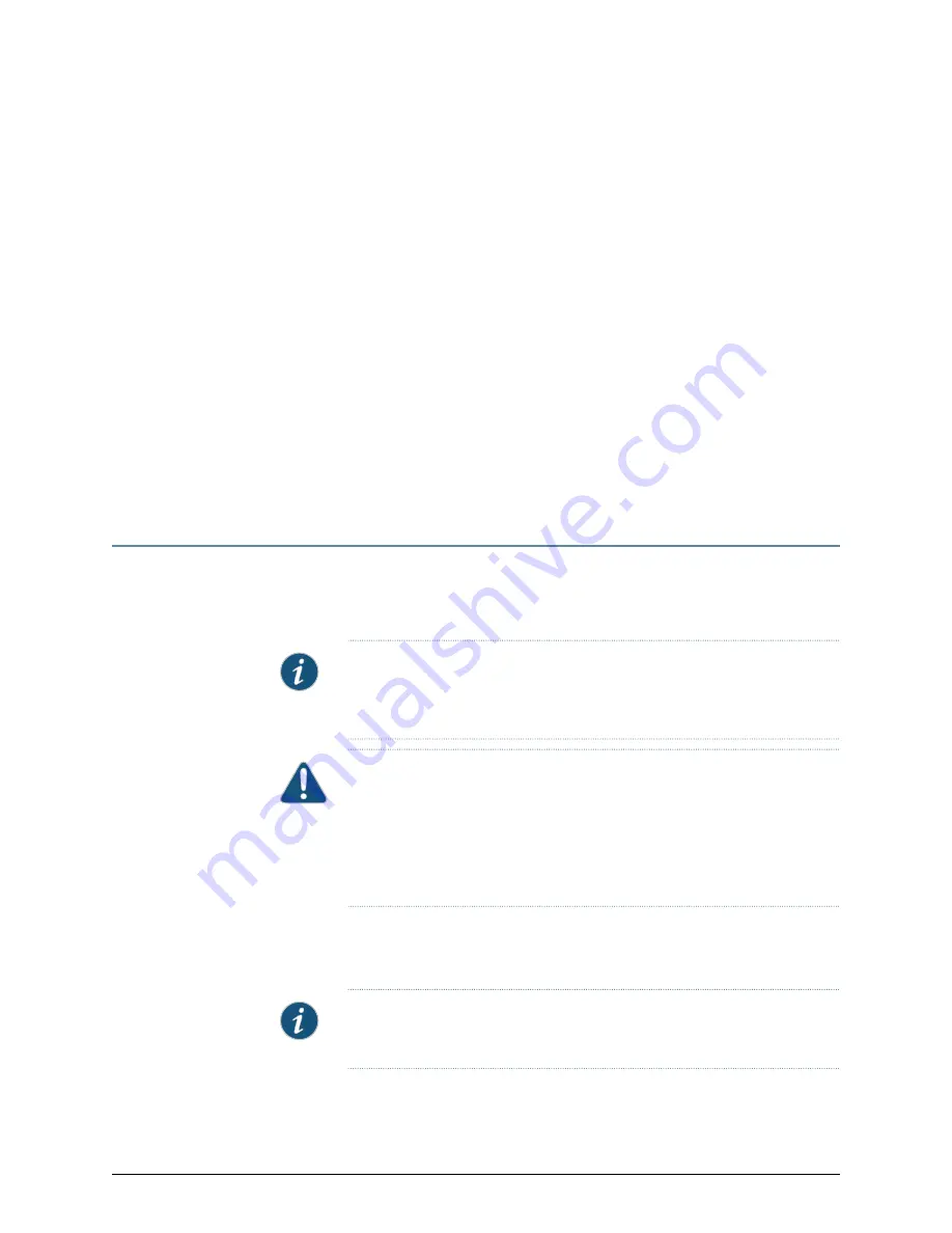 Juniper EX4200 Series Hardware Manual Download Page 103