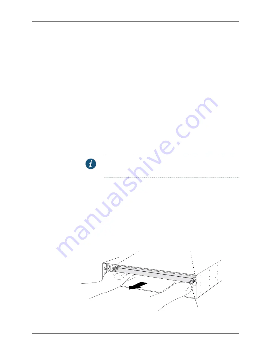 Juniper EX4500-40F-BF Complete Hardware Manual Download Page 207