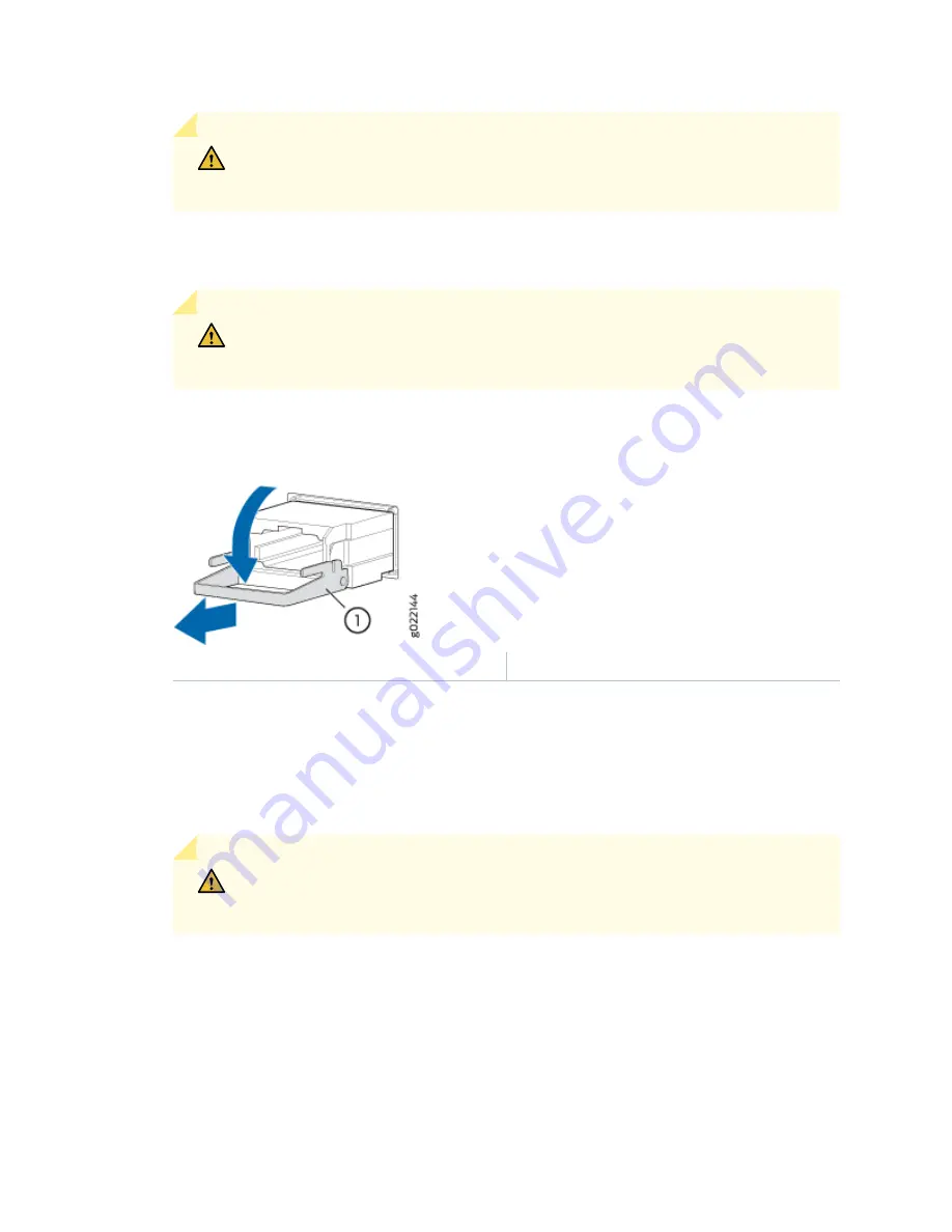 Juniper EX9251 Hardware Manual Download Page 143