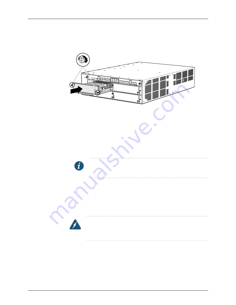 Juniper SRX3400 Hardware Manual Download Page 75