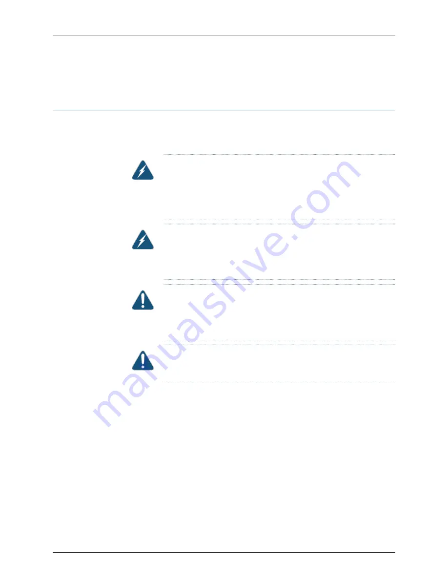 Juniper SRX3400 Hardware Manual Download Page 93