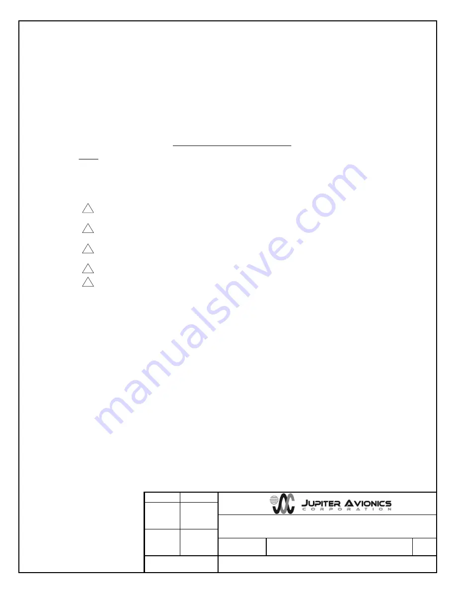 Jupiter Avionics JA94-N01A Скачать руководство пользователя страница 30