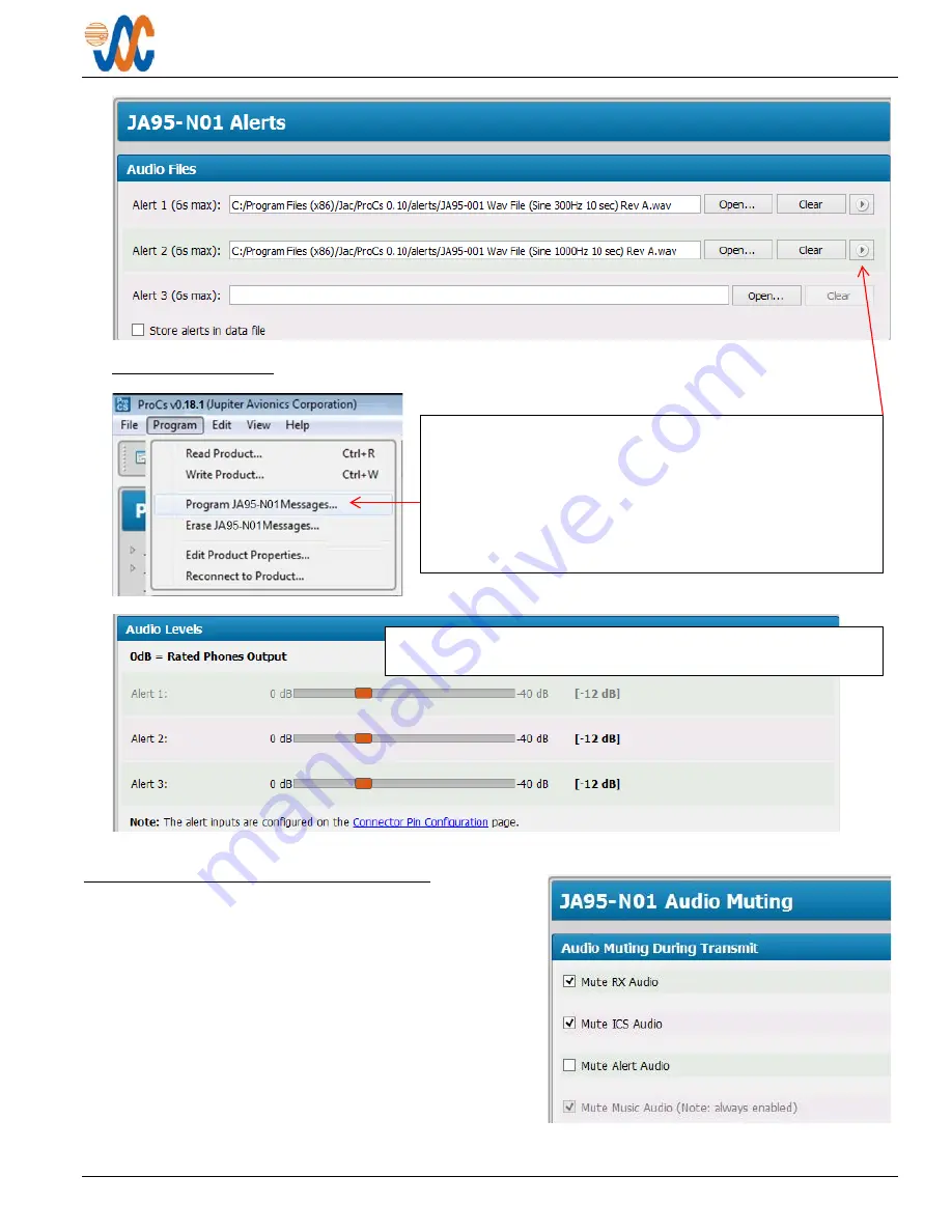 Jupiter Avionics JA95-N01 Installation And Operating Manual Download Page 16