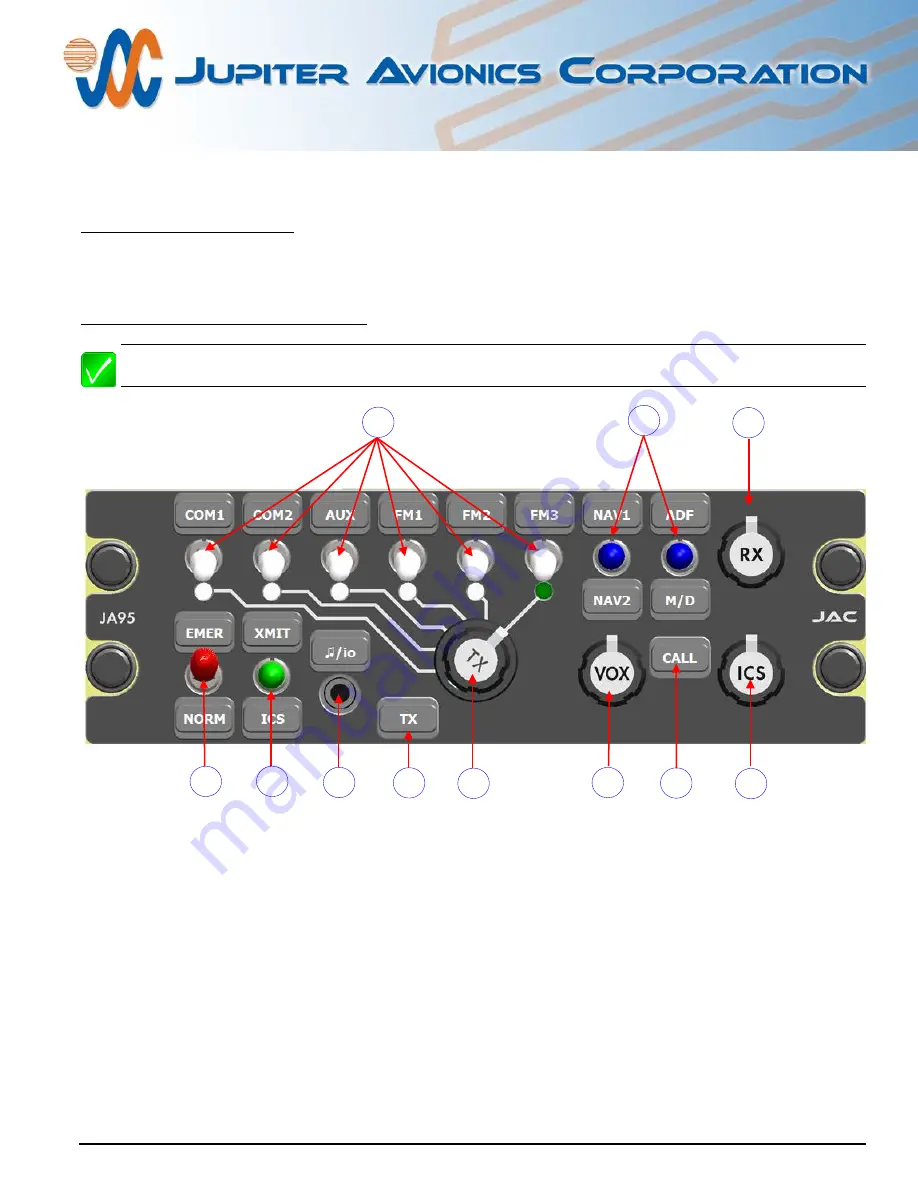 Jupiter Avionics JA95-N02 Скачать руководство пользователя страница 21