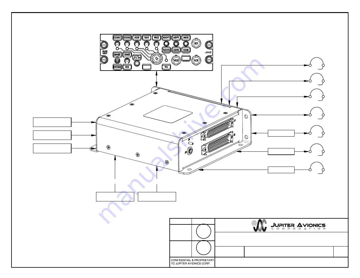 Jupiter Avionics JA95-R03 Installation And Operating Manual Download Page 22