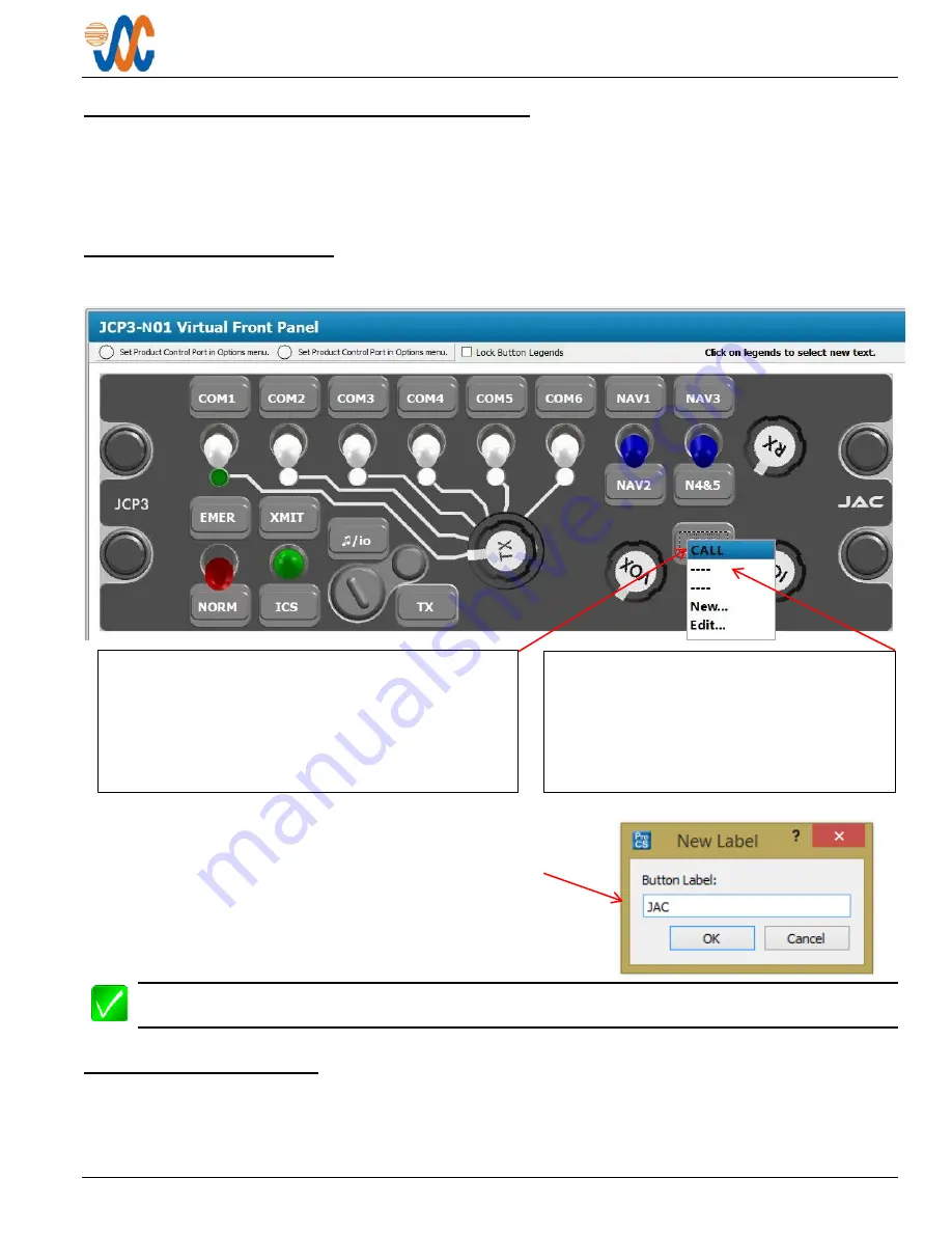 Jupiter Avionics JCP3-N01 Installation And Operating Manual Download Page 10