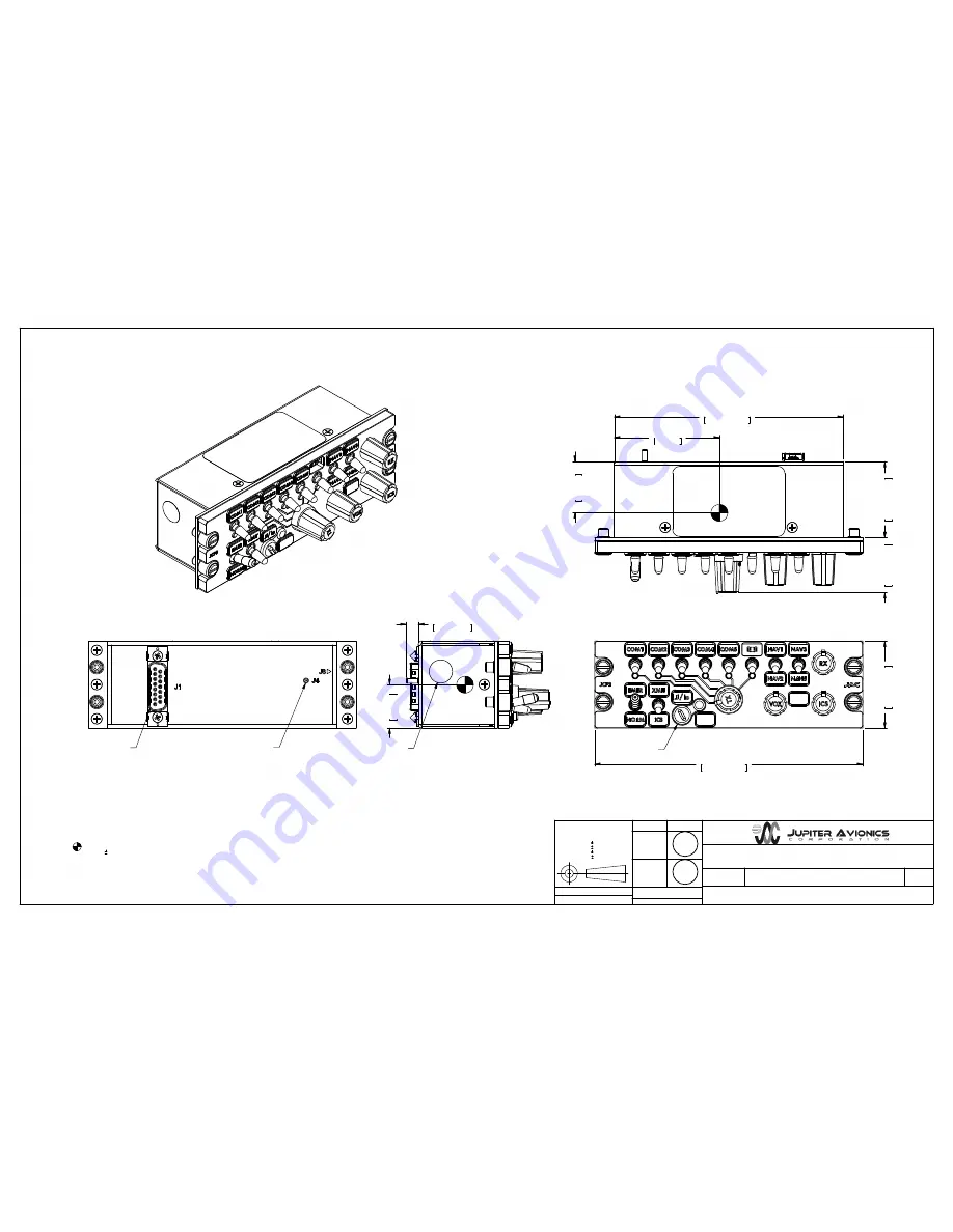 Jupiter Avionics JCP3-N01 Installation And Operating Manual Download Page 24