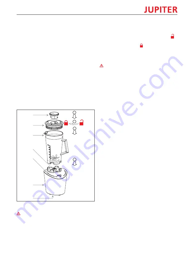 Jupiter Nutrimix Operating Instructions Manual Download Page 27