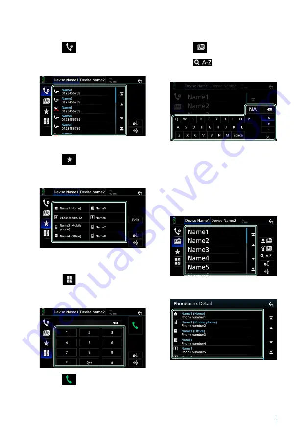 JVC KENWOOD DDX5706S Quick Start Manual Download Page 45