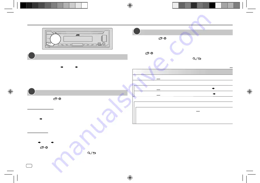 JVC KENWOOD KD-R497 Скачать руководство пользователя страница 6