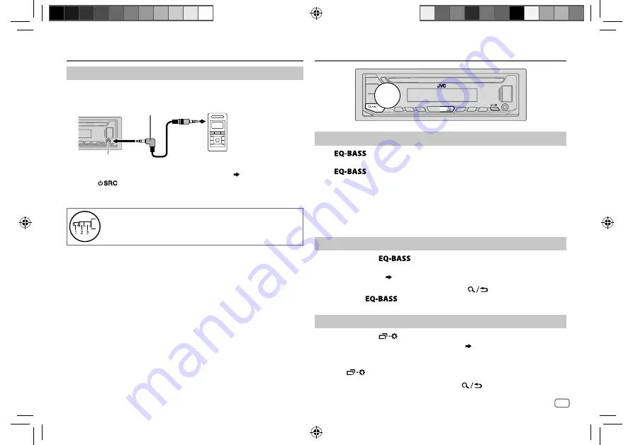 JVC KENWOOD KD-R497 Instruction Manual Download Page 11