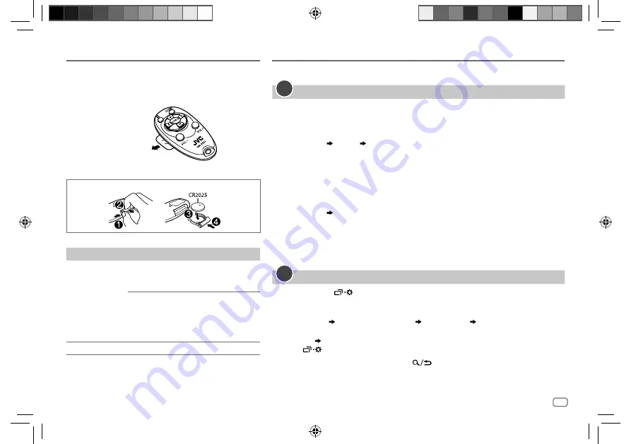 JVC KENWOOD KD-T901BT Instruction Manual Download Page 5