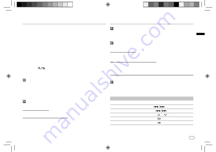 JVC KENWOOD KMM-BT508DAB Quick Start Manual Download Page 37