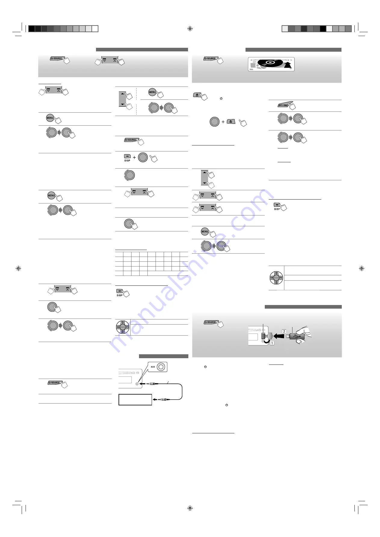 JVC 0710DTSMDTJEIN Instructions & Installation Manual Download Page 2