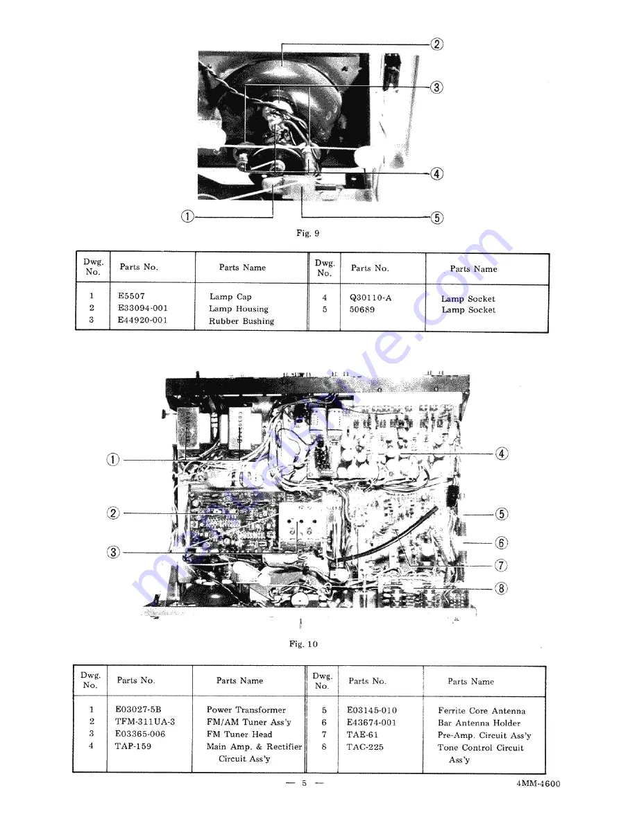 JVC 4MM-4600 Service Manual Download Page 5