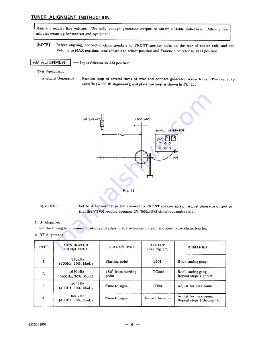 JVC 4MM-4600 Service Manual Download Page 6