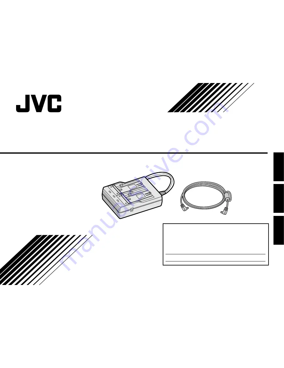 JVC AA-V80EG Скачать руководство пользователя страница 1