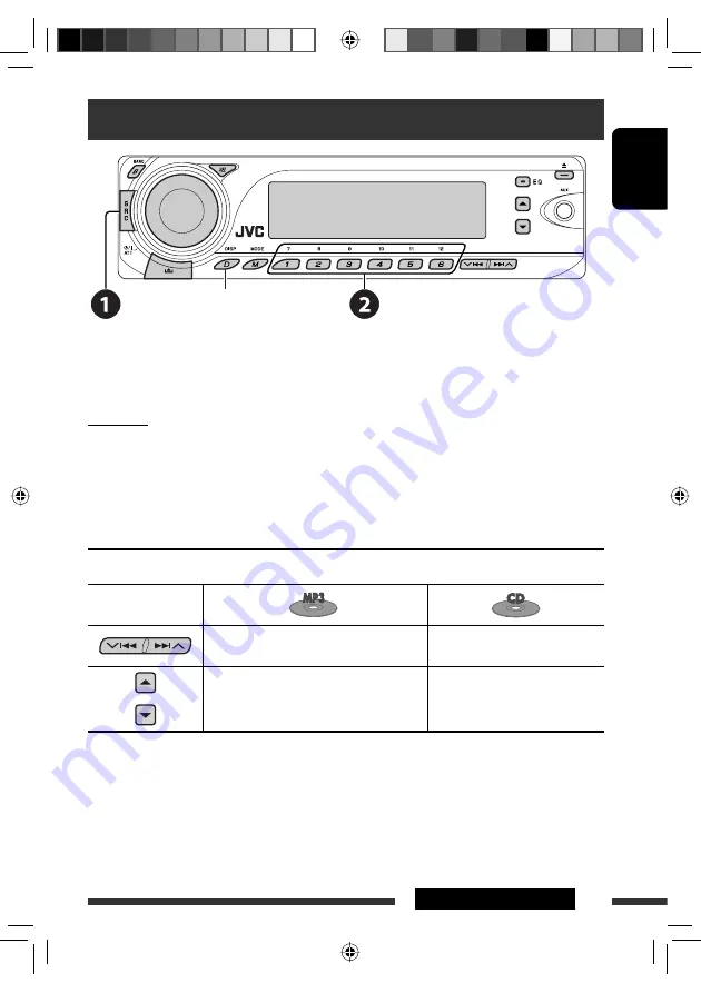 JVC AR780 - KD Radio / CD Скачать руководство пользователя страница 19