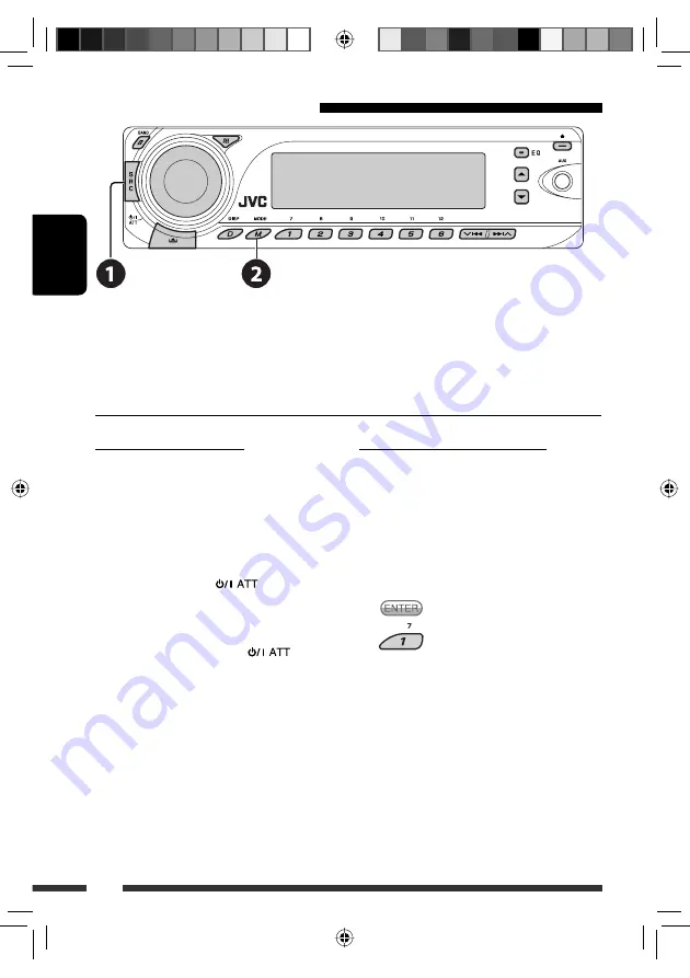 JVC AR780 - KD Radio / CD Скачать руководство пользователя страница 62