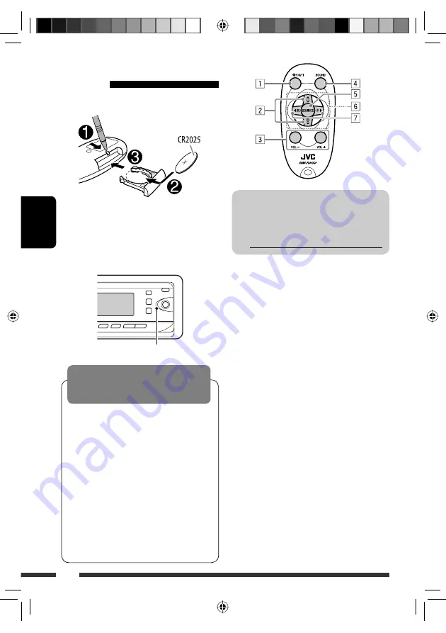 JVC AR780 - KD Radio / CD Скачать руководство пользователя страница 100