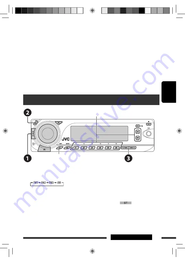 JVC AR780 - KD Radio / CD Instructions Manual Download Page 101