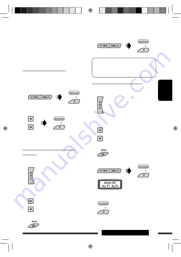 JVC AR780 - KD Radio / CD Instructions Manual Download Page 107