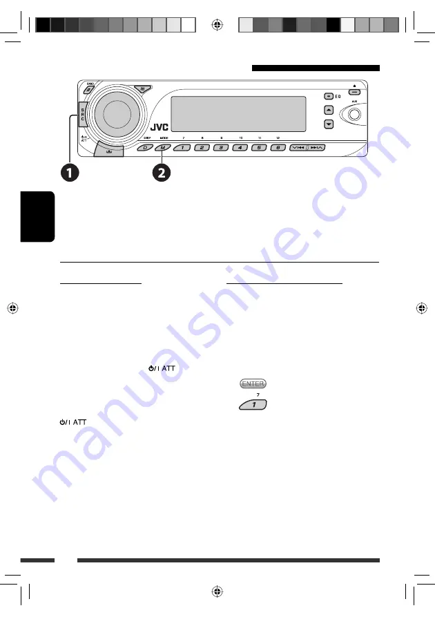 JVC AR780 - KD Radio / CD Скачать руководство пользователя страница 108